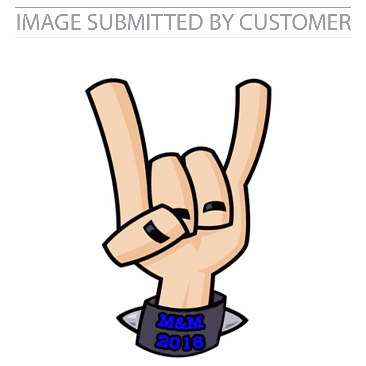 Hand Sign Custom Pinata - Image 2