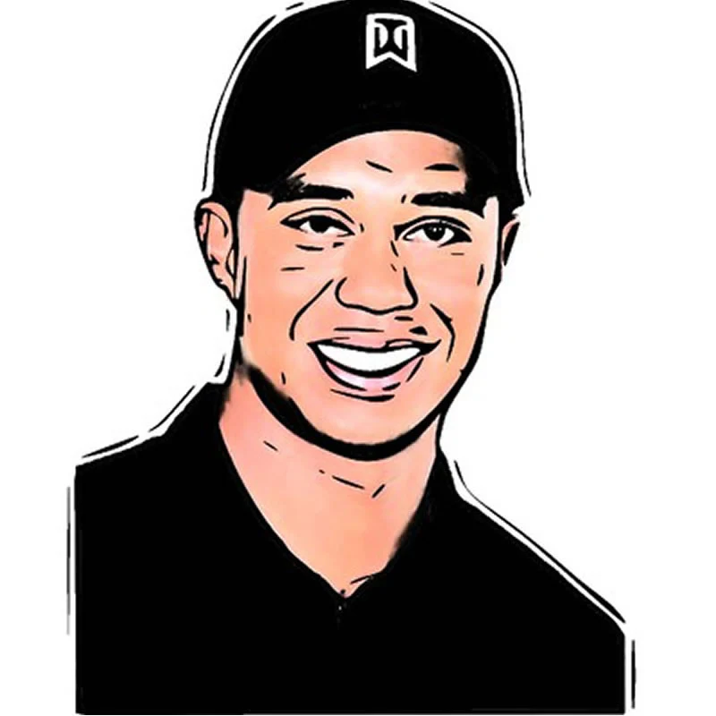 Tiger Woods Custom Pinata